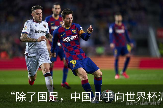 “除了国足，中国几乎向世界杯派去了一切”